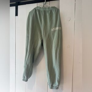 Kids Green Sweatpants